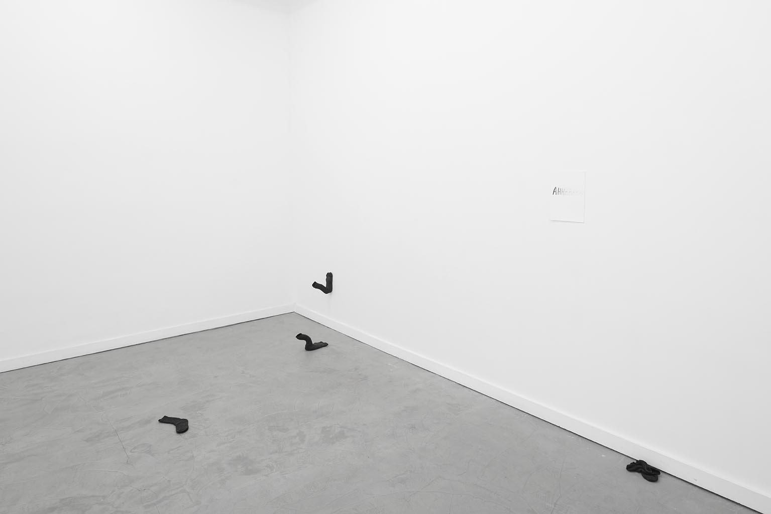 installation view, Lauren Taylor, Baby's on Fire