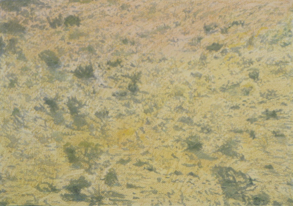 Mel Pekarsky, Early Light, 1989, mixed media on paper, 14 x 20 inches
